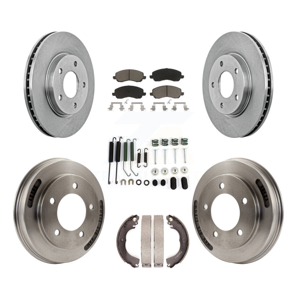 Disc Rotors and Ceramic Brake Pads Kit-K8C-104701 Kit.bestparts.ca