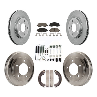 Disc Rotors and Ceramic Brake Pads Kit-K8C-104701
