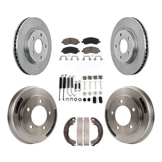 Disc Rotors and Ceramic Brake Pads Kit-K8C-104701