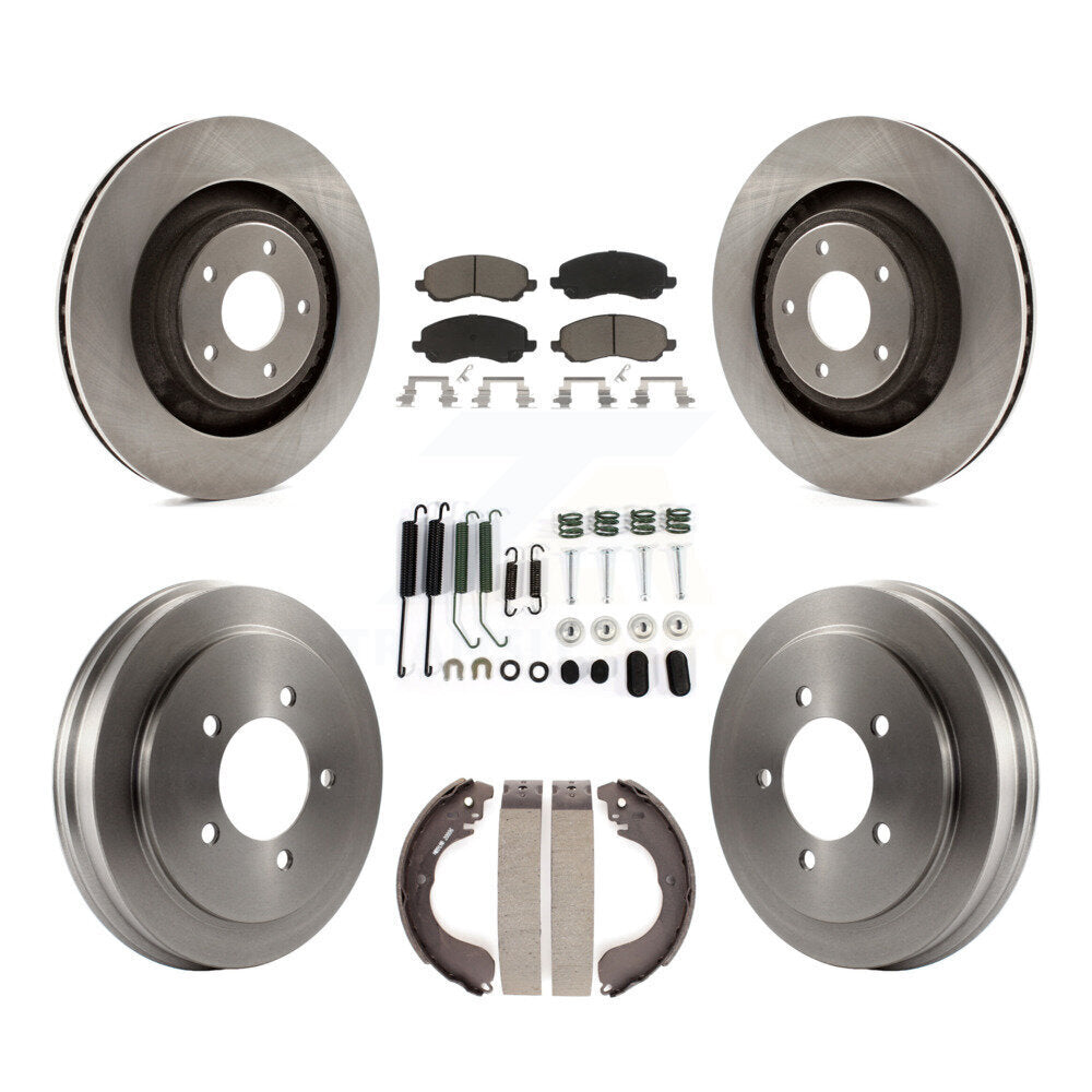 Disc Rotors and Ceramic Brake Pads Kit-K8C-104702 Kit.bestparts.ca