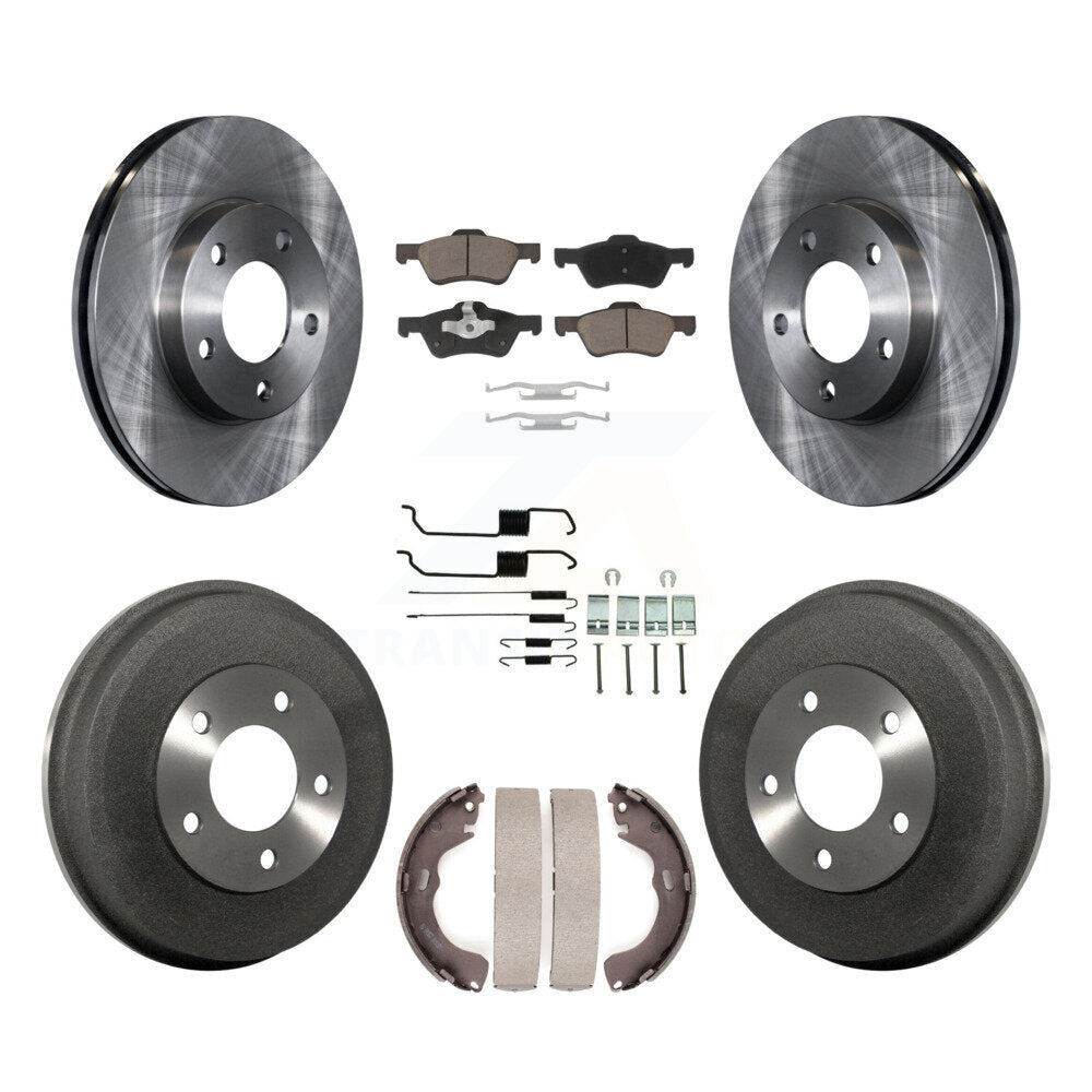 Disc Rotors and Ceramic Brake Pads Kit-K8C-104703 Kit.bestparts.ca