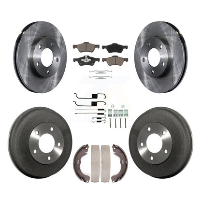 Disc Rotors and Ceramic Brake Pads Kit-K8C-104703