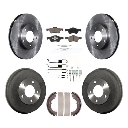 Disc Rotors and Ceramic Brake Pads Kit-K8C-104703