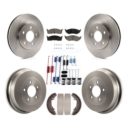 Disc Rotors and Ceramic Brake Pads Kit-K8C-104705