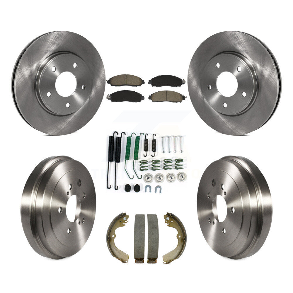 Disc Rotors and Ceramic Brake Pads Kit-K8C-104706