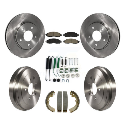 Disc Rotors and Ceramic Brake Pads Kit-K8C-104706