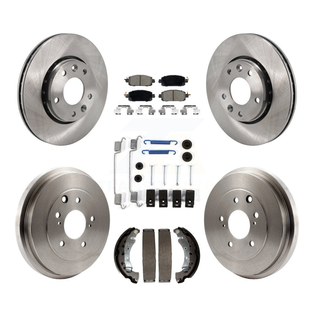 Disc Rotors and Ceramic Brake Pads Kit-K8C-104707 Kit.bestparts.ca