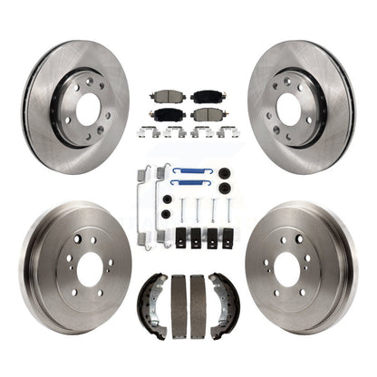 Disc Rotors and Ceramic Brake Pads Kit-K8C-104707