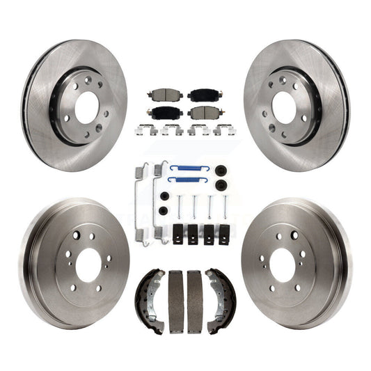 Disc Rotors and Ceramic Brake Pads Kit-K8C-104707
