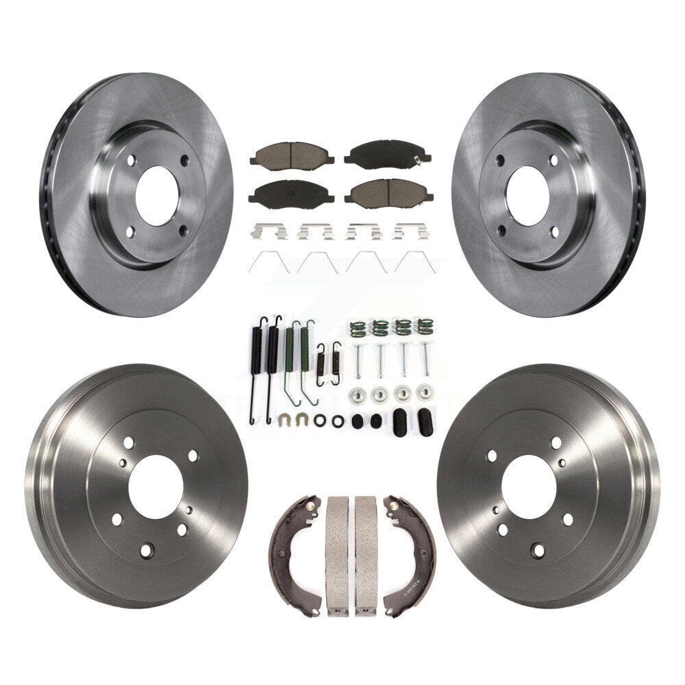 Disc Rotors and Ceramic Brake Pads Kit-K8C-104708 Kit.bestparts.ca
