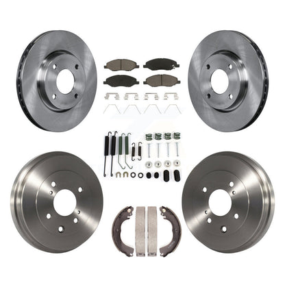 Disc Rotors and Ceramic Brake Pads Kit-K8C-104708