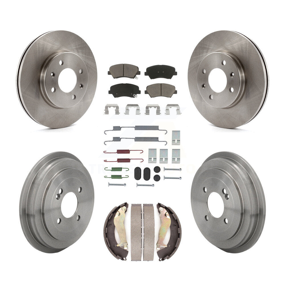 Disc Rotors and Ceramic Brake Pads Kit-K8C-104710 Kit.bestparts.ca