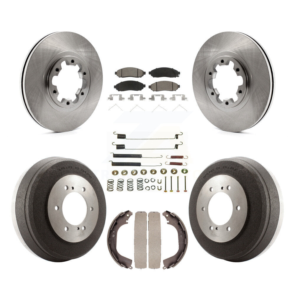 Disc Rotors and Ceramic Brake Pads Kit-K8C-104712 Kit.bestparts.ca