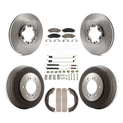 Disc Rotors and Ceramic Brake Pads Kit-K8C-104712