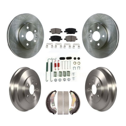 Disc Rotors and Ceramic Brake Pads Kit-K8C-104713