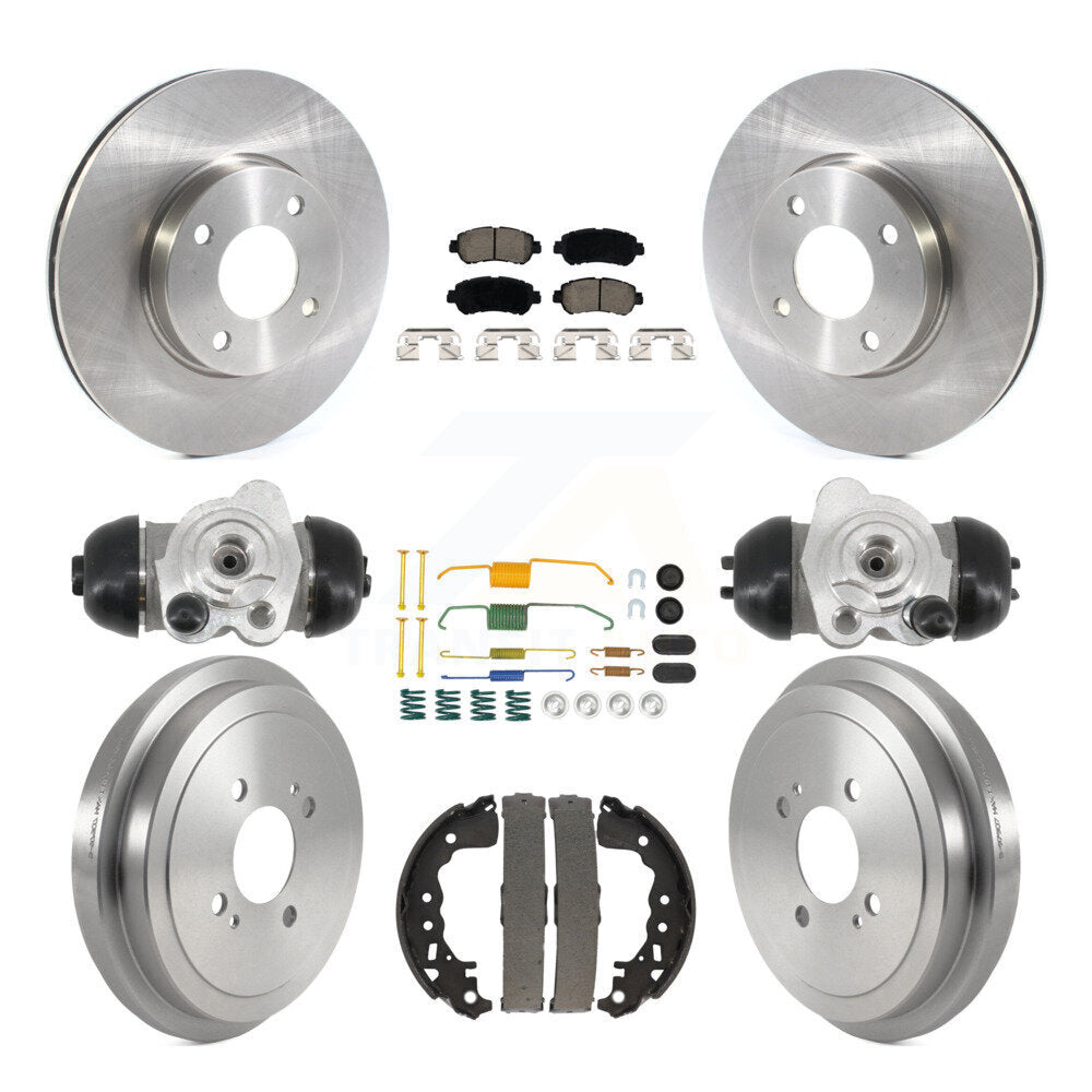 Disc Rotors and Ceramic Brake Pads Kit-K8C-104714