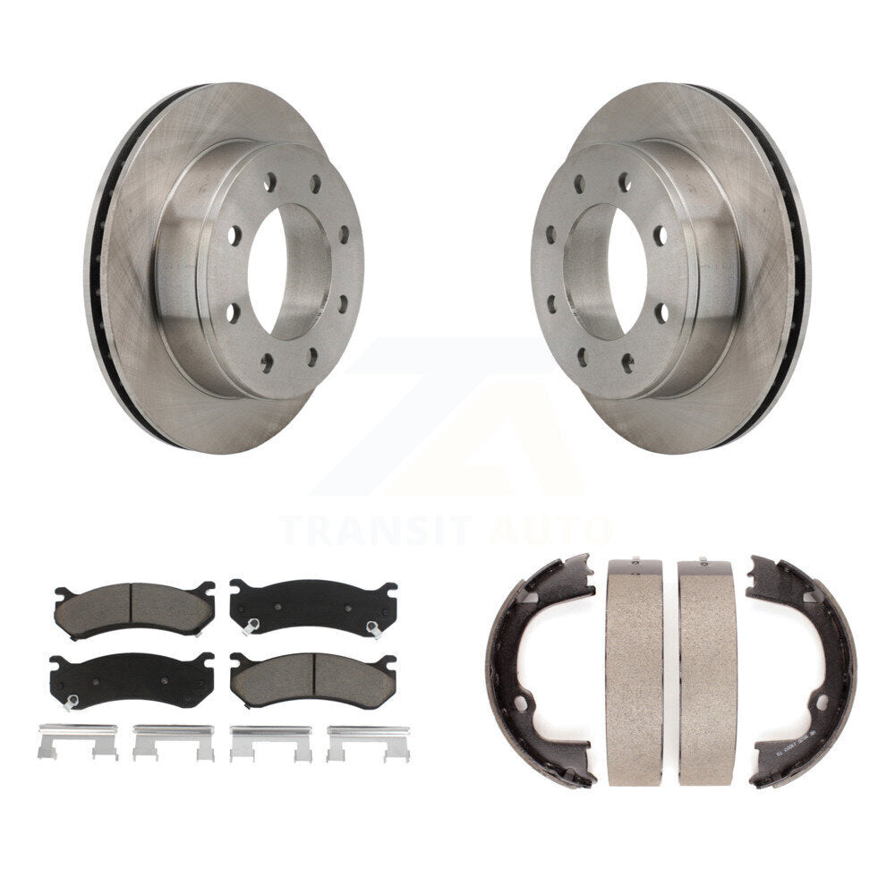Disc Rotors and Ceramic Brake Pads Kit-K8C-104717 Kit.bestparts.ca