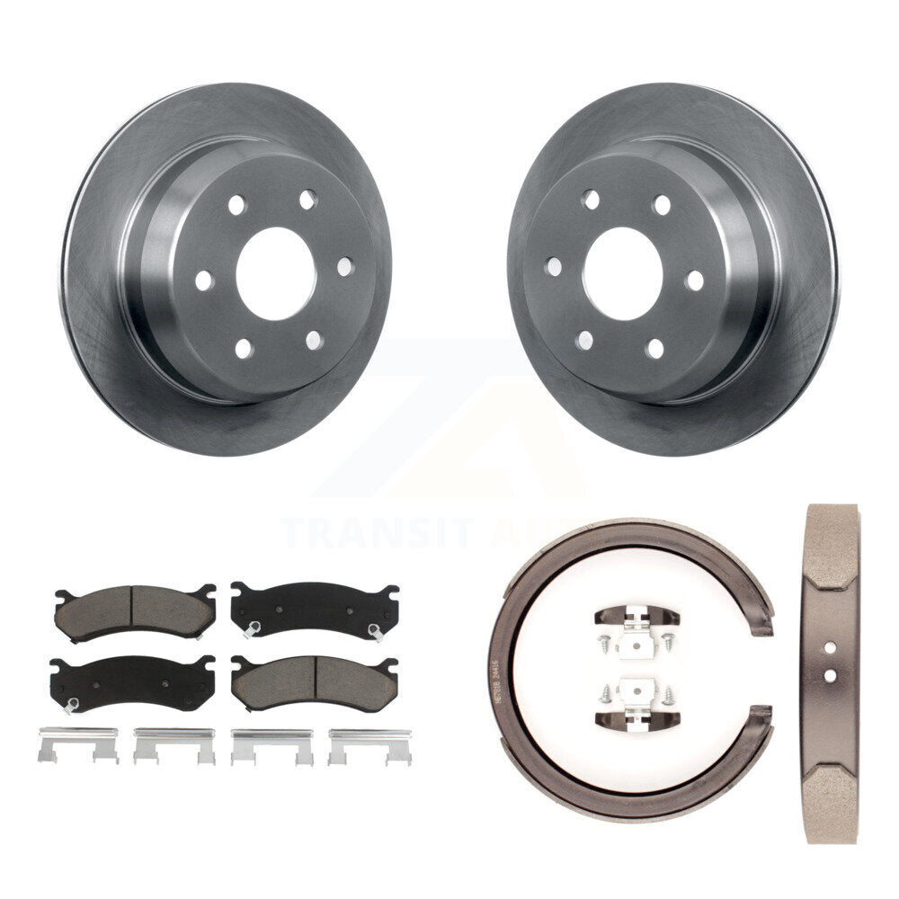 Disc Rotors and Ceramic Brake Pads Kit-K8C-104718
