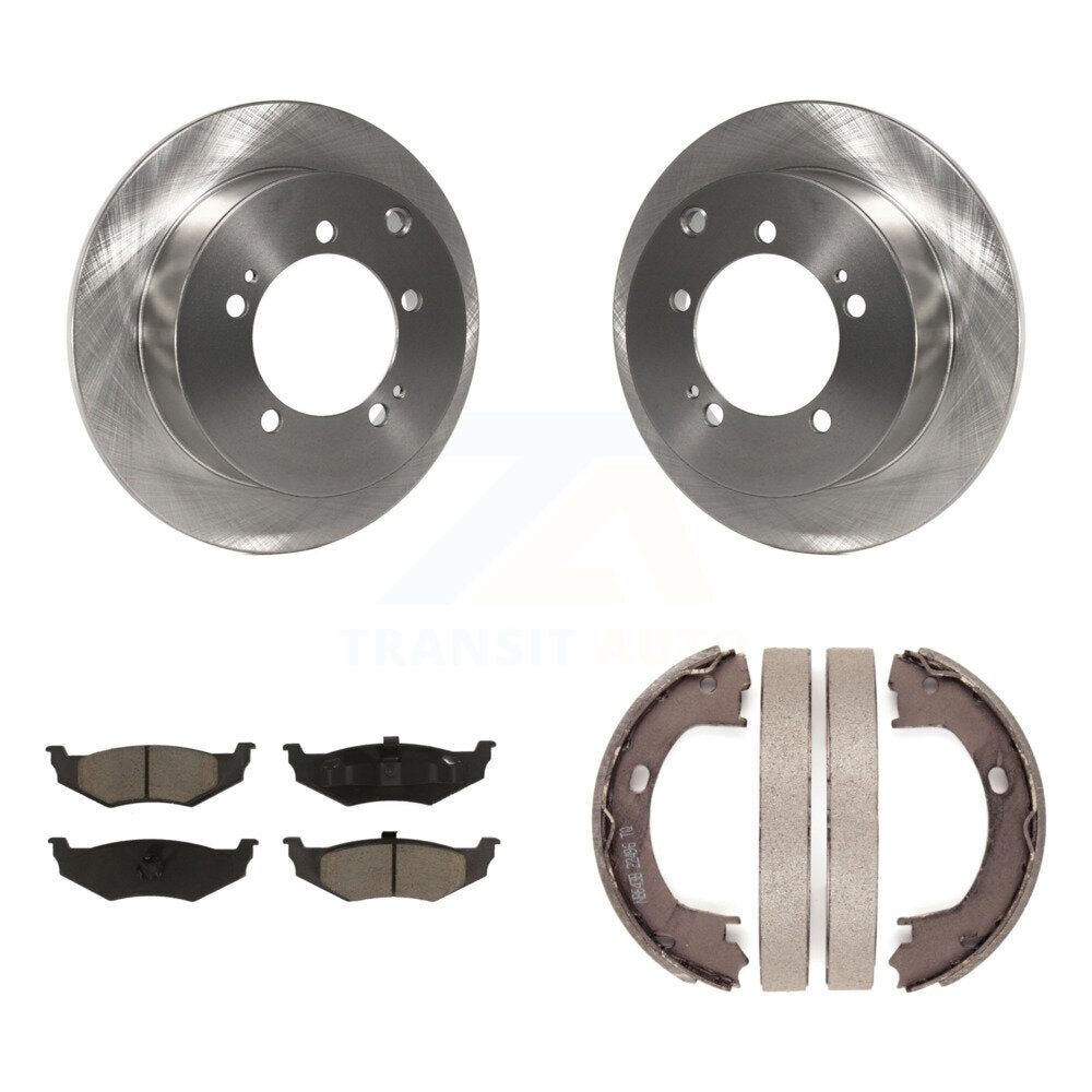 Disc Rotors and Ceramic Brake Pads Kit-K8C-104724 Kit.bestparts.ca