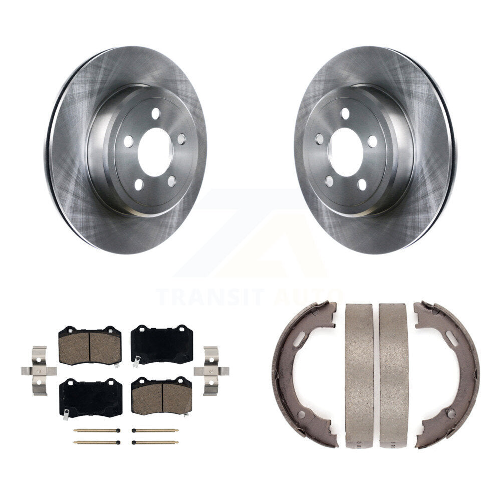 Disc Rotors and Ceramic Brake Pads Kit-K8C-104728