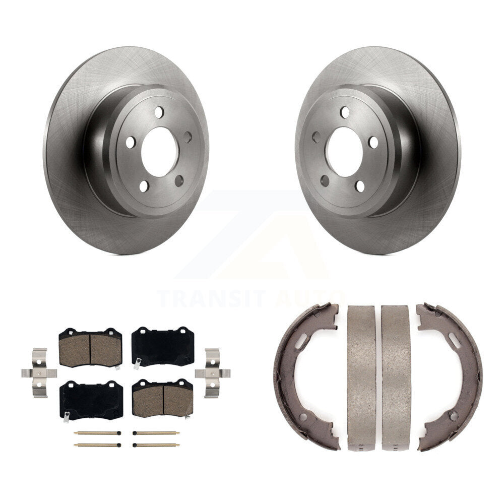 Disc Rotors and Ceramic Brake Pads Kit-K8C-104729 Kit.bestparts.ca