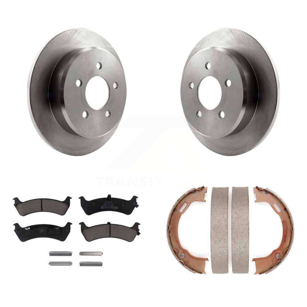 Disc Rotors and Ceramic Brake Pads Kit-K8C-104730