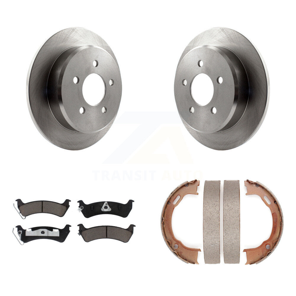 Disc Rotors and Ceramic Brake Pads Kit-K8C-104731