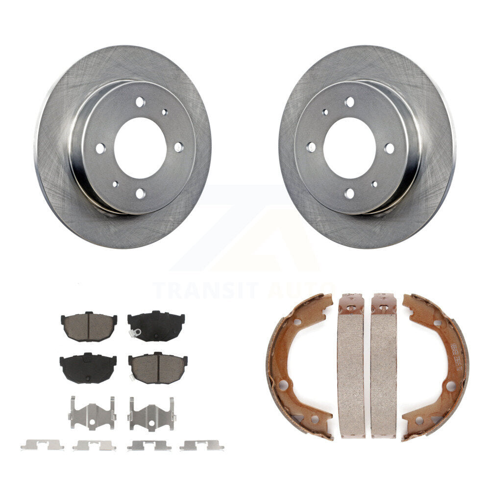 Disc Rotors and Ceramic Brake Pads Kit-K8C-104732