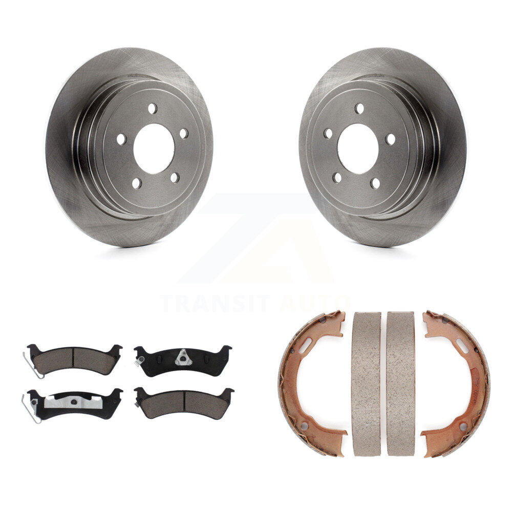 Disc Rotors and Ceramic Brake Pads Kit-K8C-104733