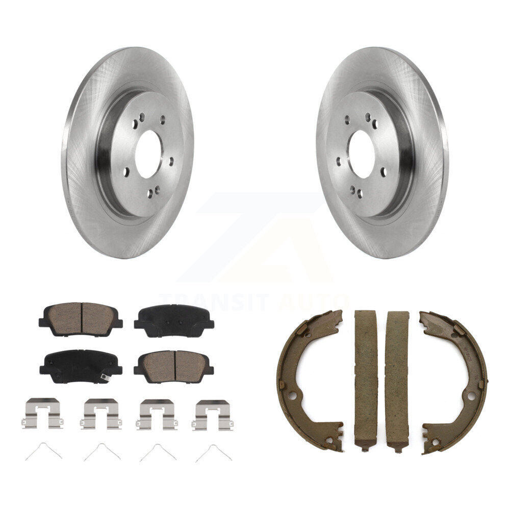 Disc Rotors and Ceramic Brake Pads Kit-K8C-104736