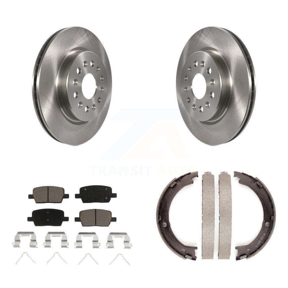 Disc Rotors and Ceramic Brake Pads Kit-K8C-104741 Kit.bestparts.ca