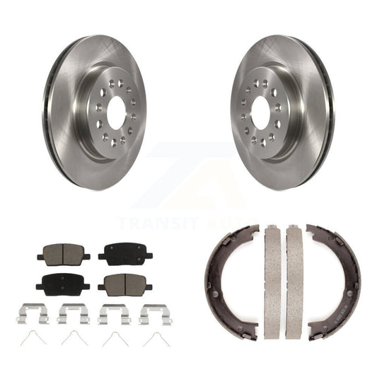 Disc Rotors and Ceramic Brake Pads Kit-K8C-104741