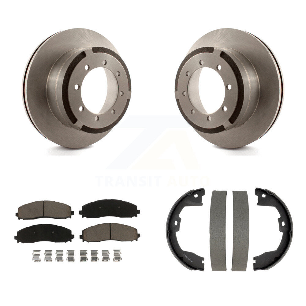 Disc Rotors and Ceramic Brake Pads Kit-K8C-104744