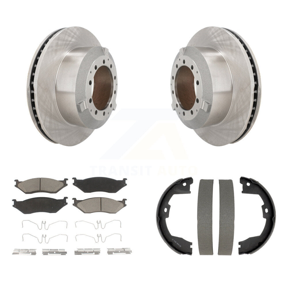 Disc Rotors and Ceramic Brake Pads Kit-K8C-104745