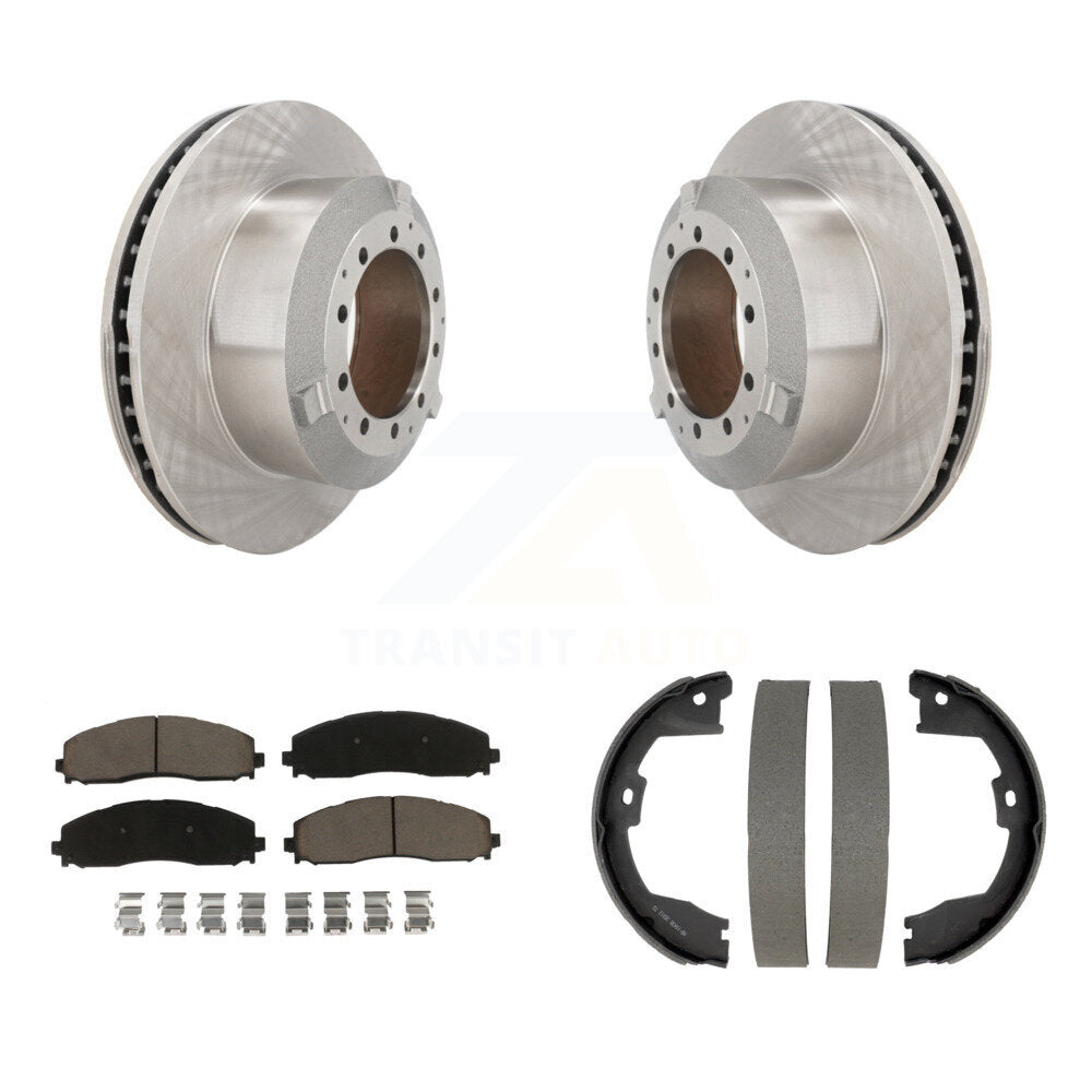 Disc Rotors and Ceramic Brake Pads Kit-K8C-104746