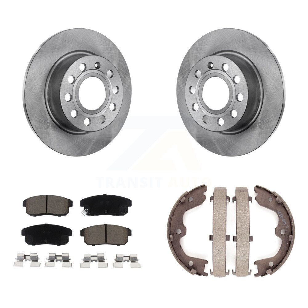 Disc Rotors and Ceramic Brake Pads Kit-K8C-104752