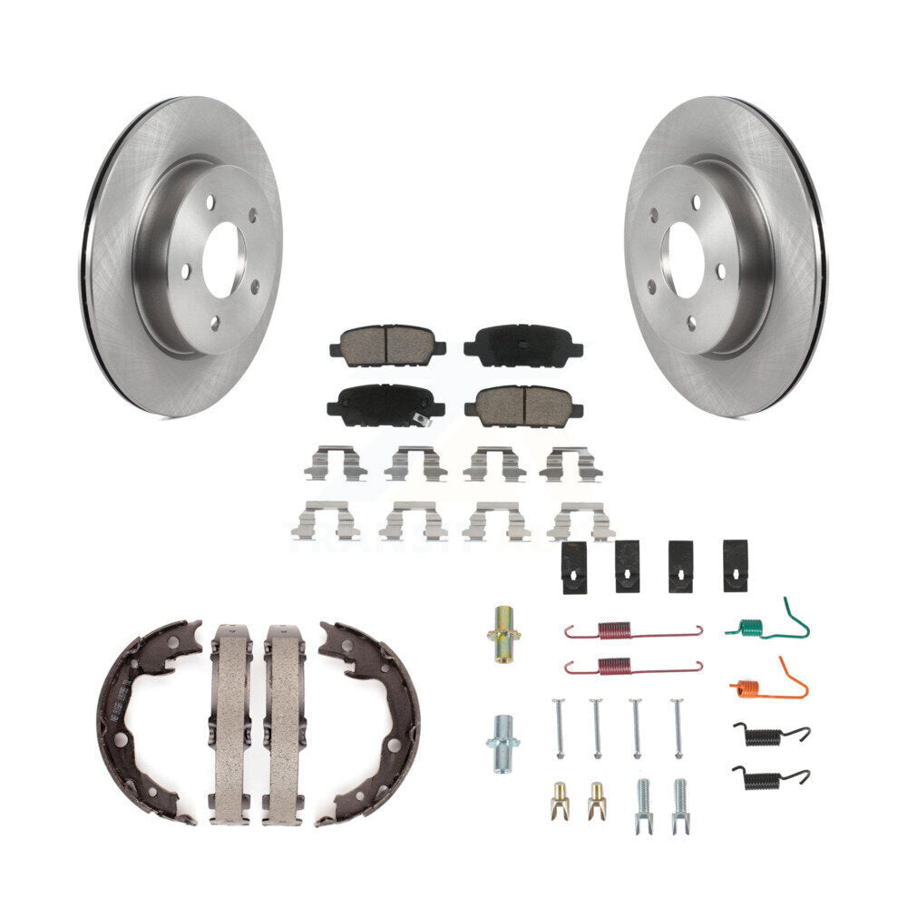 Disc Rotors and Ceramic Brake Pads Kit-K8C-104769