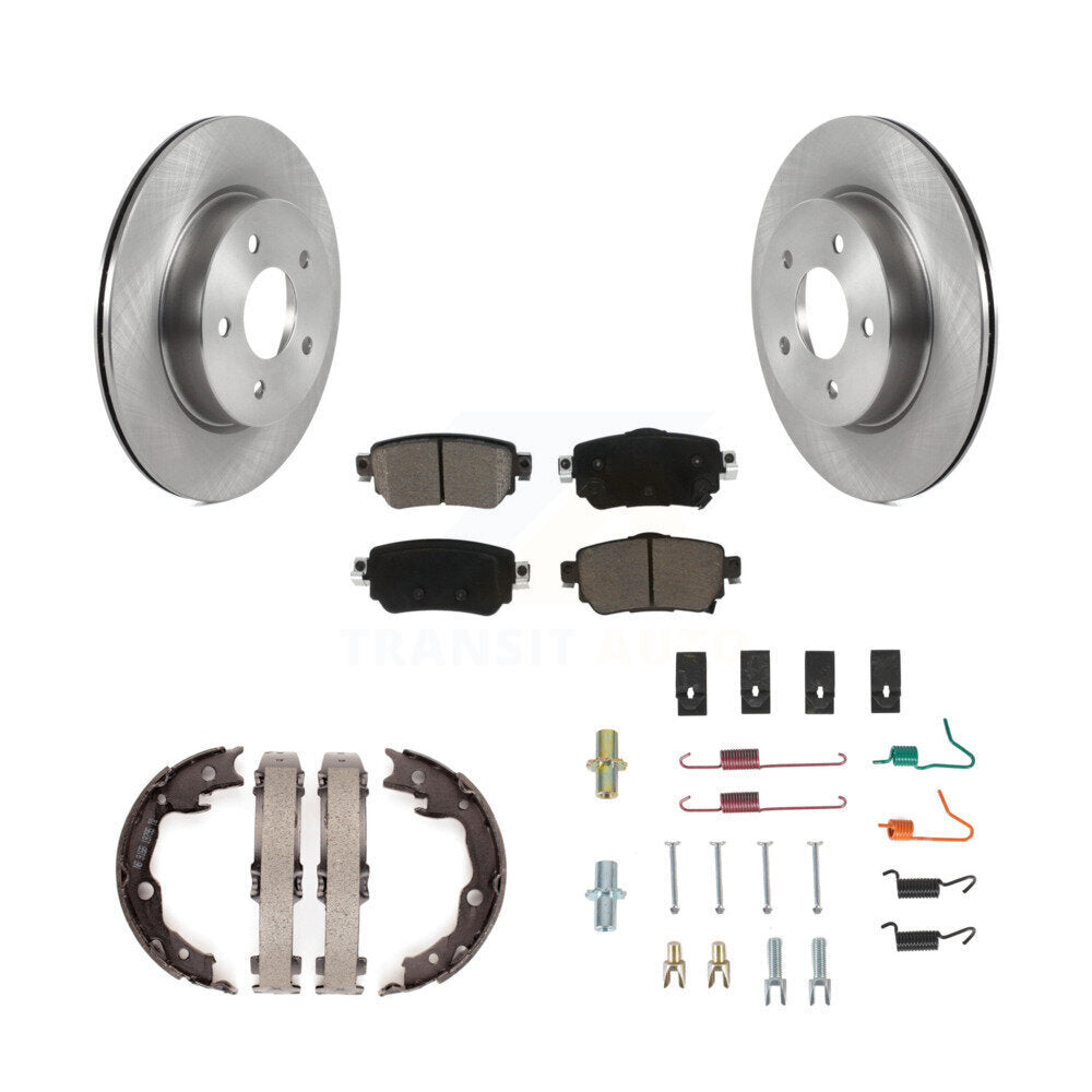 Disc Rotors and Ceramic Brake Pads Kit-K8C-104770 Kit.bestparts.ca