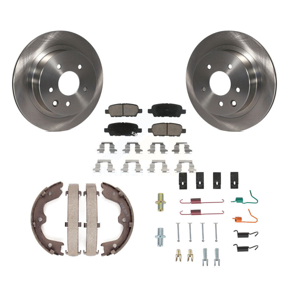 Disc Rotors and Ceramic Brake Pads Kit-K8C-104772