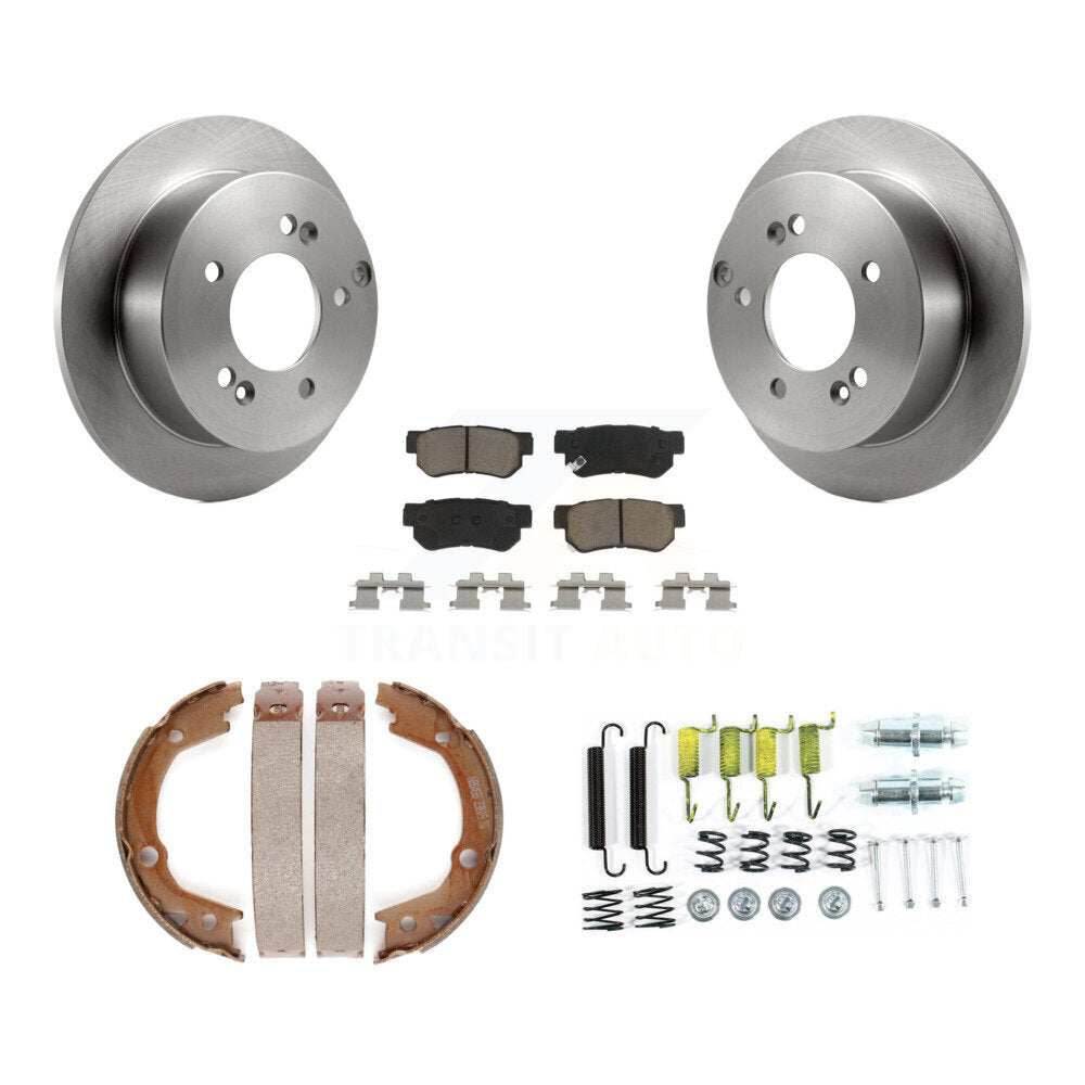Disc Rotors and Ceramic Brake Pads Kit-K8C-104773