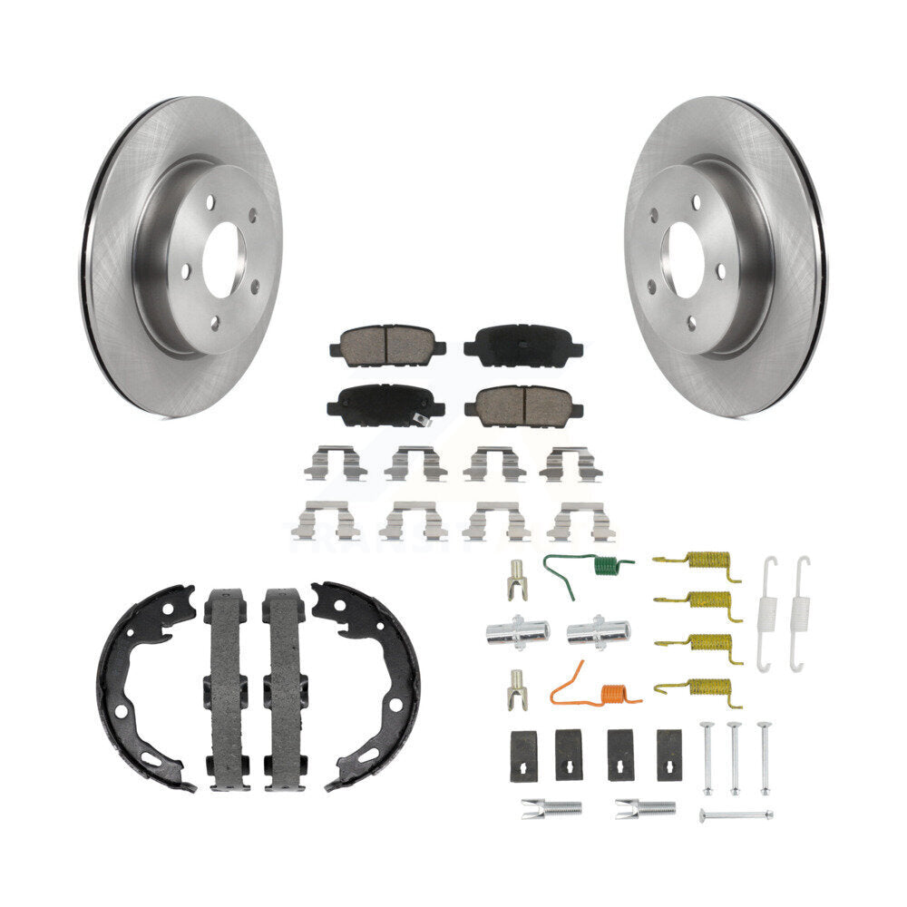 Disc Rotors and Ceramic Brake Pads Kit-K8C-104776