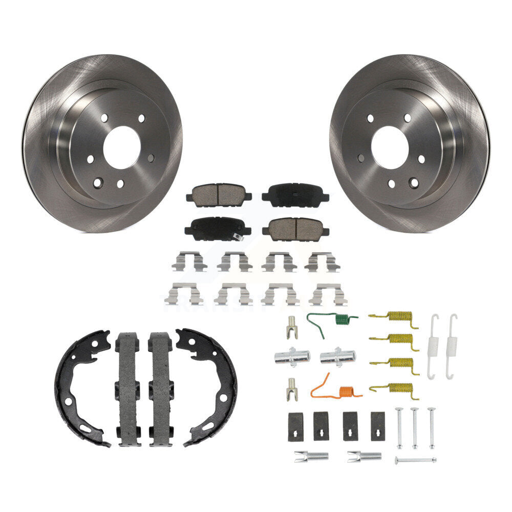 Disc Rotors and Ceramic Brake Pads Kit-K8C-104777