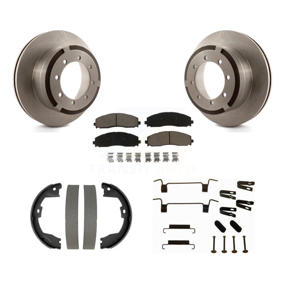 Disc Rotors and Ceramic Brake Pads Kit-K8C-104781