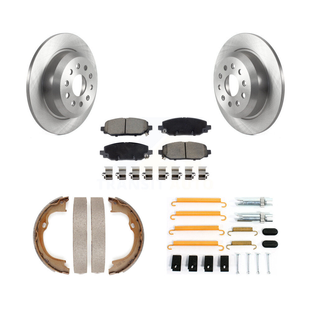 Disc Rotors and Ceramic Brake Pads Kit-K8C-104783