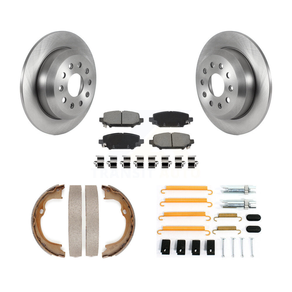 Disc Rotors and Ceramic Brake Pads Kit-K8C-104784 Kit.bestparts.ca