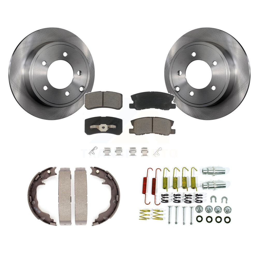 Disc Rotors and Ceramic Brake Pads Kit-K8C-104787
