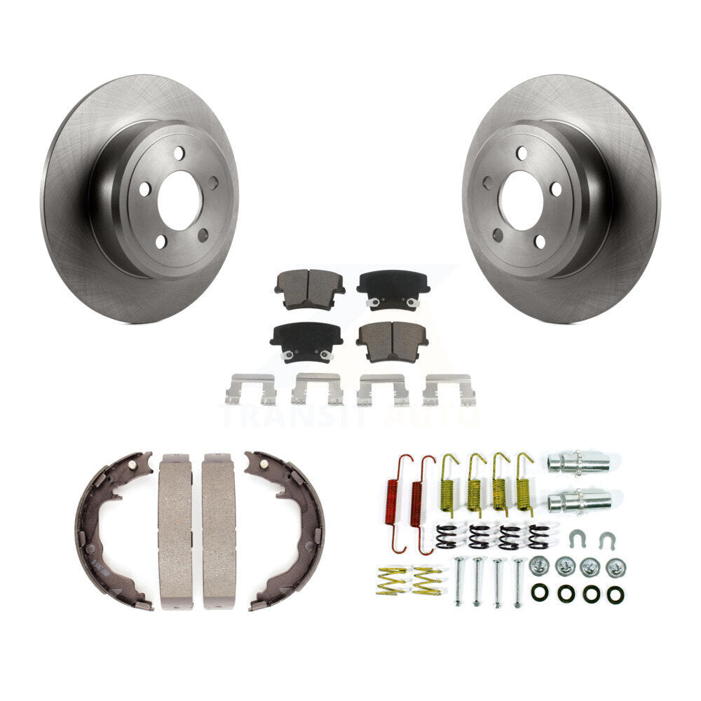 Disc Rotors and Ceramic Brake Pads Kit-K8C-104789 Kit.bestparts.ca