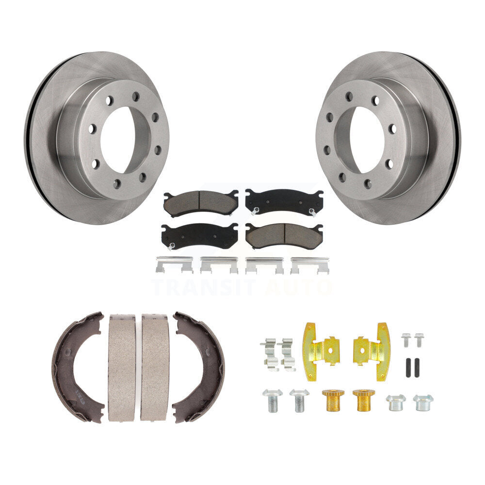 Disc Rotors and Ceramic Brake Pads Kit-K8C-104790
