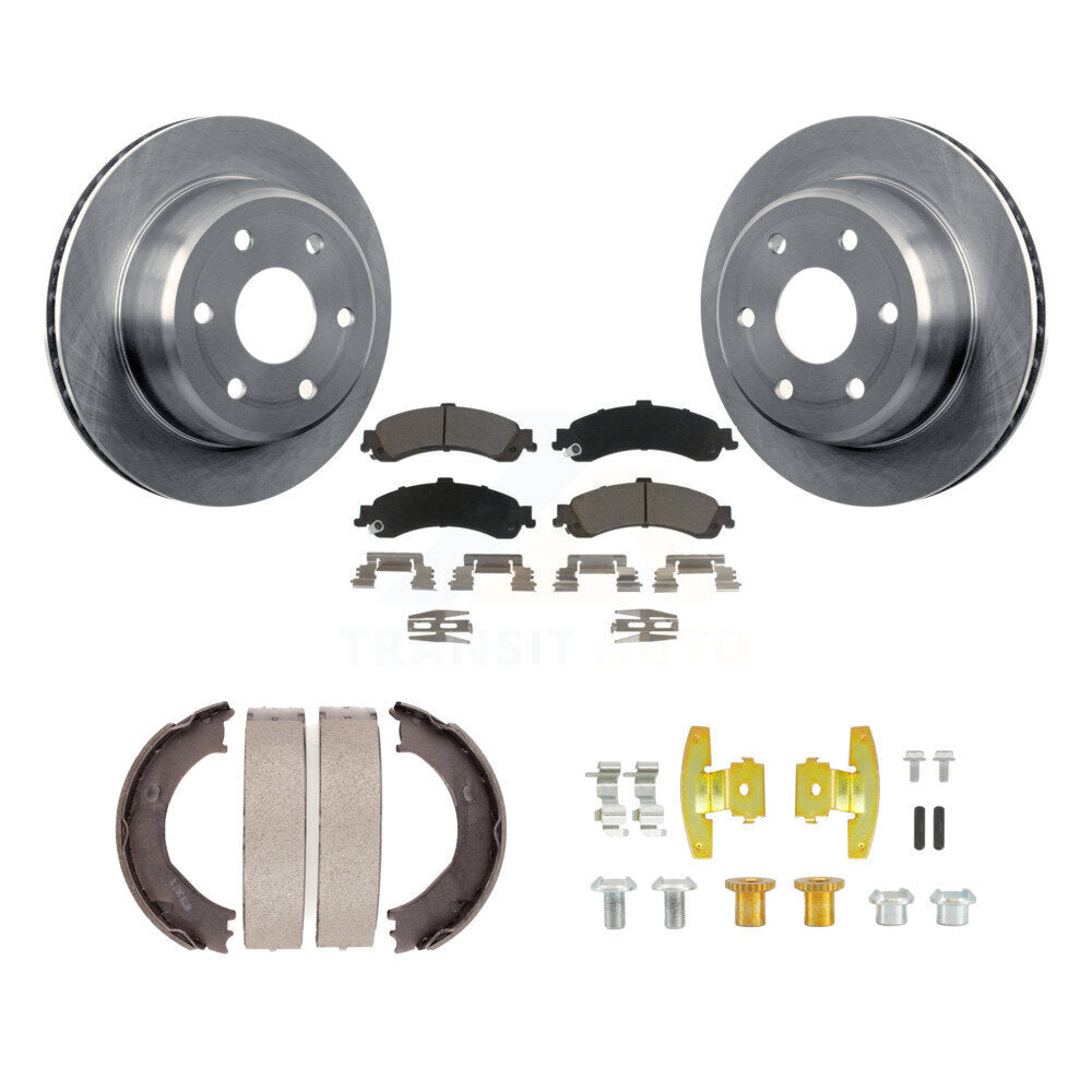 Disc Rotors and Ceramic Brake Pads Kit-K8C-104791