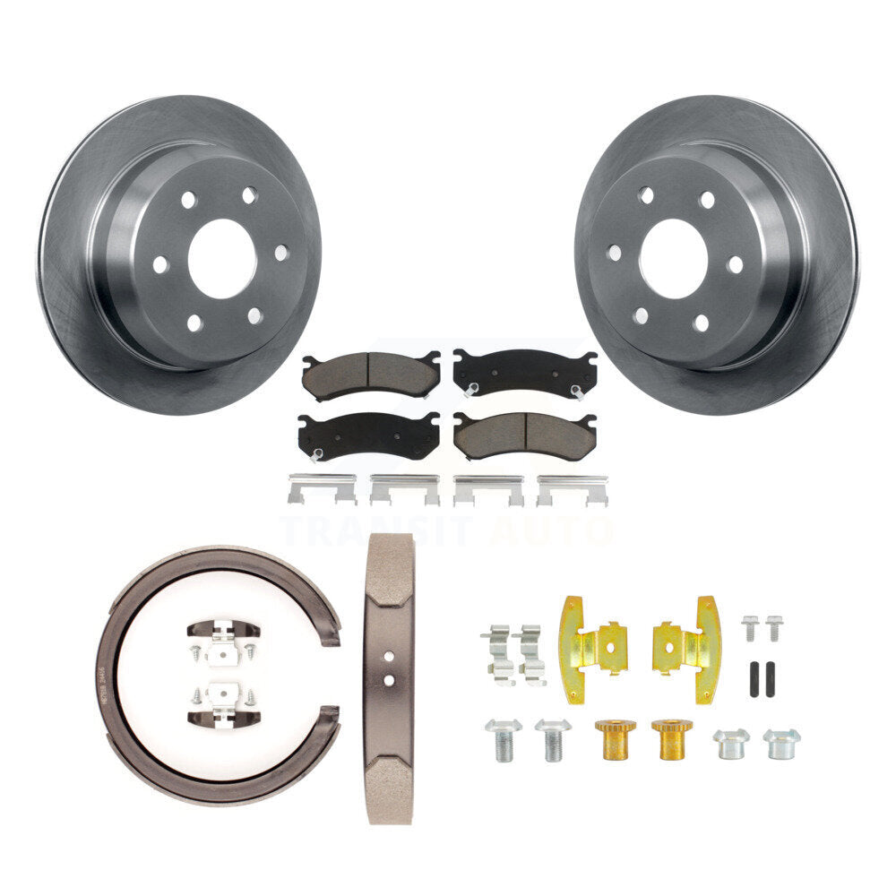 Disc Rotors and Ceramic Brake Pads Kit-K8C-104792